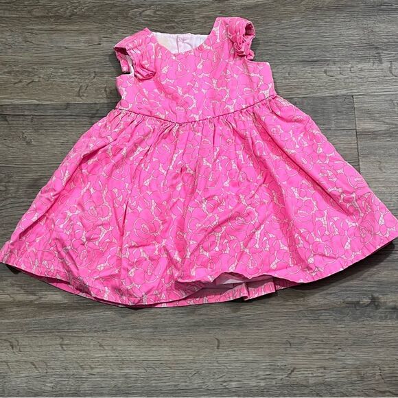 Carter’s Baby Girl Special Occasion Pink Summer Party Dress Size 6M - Picture 1 of 7